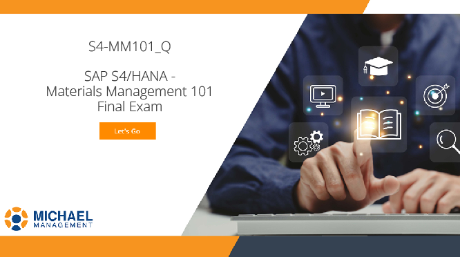 S4-MM101  SAP S/4HANA Final Exam